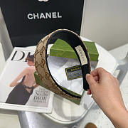 Fortok Gucci GG Canvas Headband  - 4