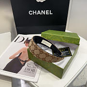 Fortok Gucci GG Canvas Headband  - 3