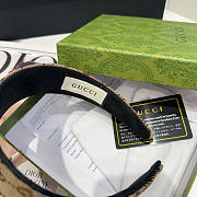 Fortok Gucci GG Canvas Headband  - 2