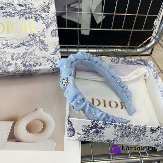 Fortok Dior Headband Blue - 1