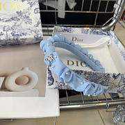 Fortok Dior Headband Blue - 3
