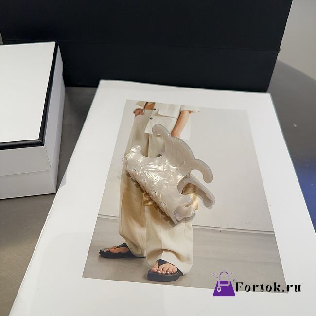 Fortok Celine Hairclip White - 1