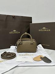 Fortok Delvaux Cool Box Dark Moss Green 16.5 x 7.5 x 11 cm - 1