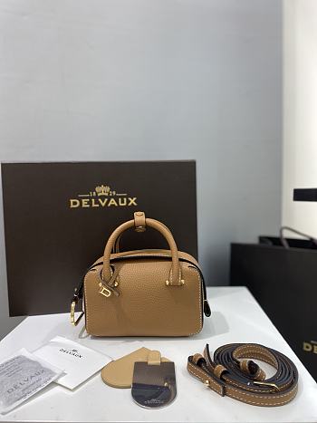 Fortok Delvaux Cool Box Brown 16.5 x 7.5 x 11 cm