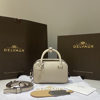 Fortok Delvaux Cool Box Off-White 16.5 x 7.5 x 11 cm