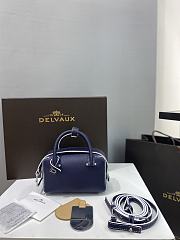 Fortok Delvaux Cool Box Navy 16.5 x 7.5 x 11 cm - 1