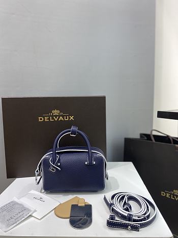 Fortok Delvaux Cool Box Navy 16.5 x 7.5 x 11 cm