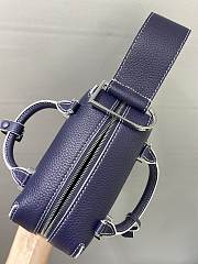 Fortok Delvaux Cool Box Navy 16.5 x 7.5 x 11 cm - 5