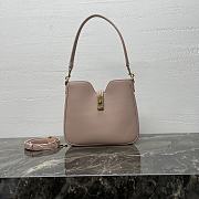 Fortok Celine Small Camille 16 Soft Bag In Smooth Calfskin Leather Pink 24.5 x 21.5 x 5 cm - 1
