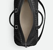 Fortok Bottega Veneta Large Intrecciato Duffle Black 34 x 62.5 x 26.5 cm - 4