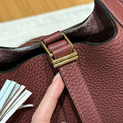 Fortok Hermes Picotin 3Q Bag Rouge 18*13*18cm - 5