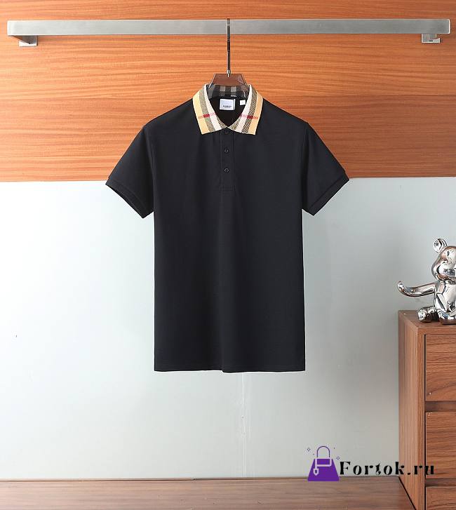 Fortok Burberry T-shirt Black - 1