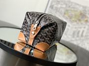 Fortok Goyard Boeing 25 Toilet Bag Brown 13 cm x 12 cm x 24 cm - 3