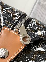 Fortok Goyard Boeing 25 Toilet Bag Brown 13 cm x 12 cm x 24 cm - 6
