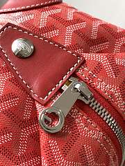 Fortok Goyard Boeing 25 Toilet Bag Red 13 cm x 12 cm x 24 cm - 3