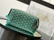 Fortok Goyard Boeing 25 Toilet Bag Green 13 cm x 12 cm x 24 cm - 1