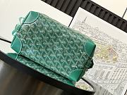 Fortok Goyard Boeing 25 Toilet Bag Green 13 cm x 12 cm x 24 cm - 4