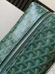 Fortok Goyard Boeing 25 Toilet Bag Green 13 cm x 12 cm x 24 cm - 3