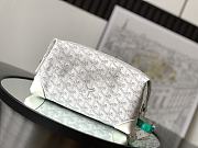 Fortok Goyard Boeing 25 Toilet Bag White 13 cm x 12 cm x 24 cm - 1