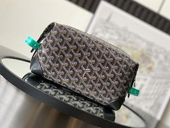 Fortok Goyard Boeing 25 Toilet Bag Brown 02 13 cm x 12 cm x 24 cm