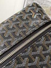 Fortok Goyard Boeing 25 Toilet Bag Brown 02 13 cm x 12 cm x 24 cm - 2