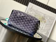 Fortok Goyard Boeing 25 Toilet Bag Blue Navy 13 cm x 12 cm x 24 cm - 1