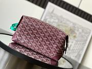Fortok Goyard Boeing 25 Toilet Bag Rouge 13 cm x 12 cm x 24 cm - 3