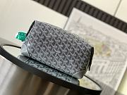 Fortok Goyard Boeing 25 Toilet Bag Black 13 cm x 12 cm x 24 cm - 5