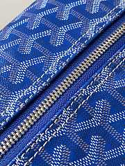 Fortok Goyard Boeing 25 Toilet Bag Blue 13 cm x 12 cm x 24 cm - 3