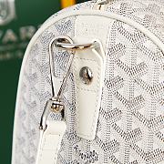Fortok Goyard Boston 50 White 49 X 22 x 27 CM - 2
