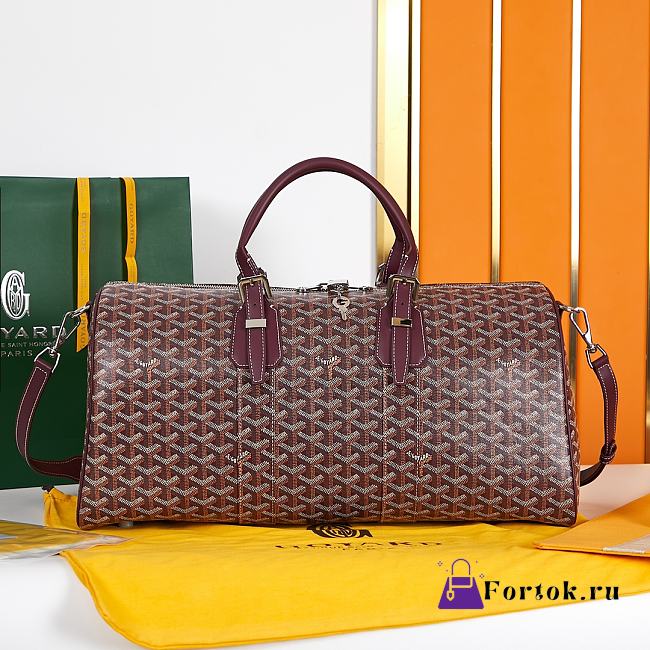 Fortok Goyard Boston 50 Rouge 49 X 22 x 27 CM - 1