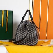 Fortok Goyard Boston 50 Black And Brown 49 X 22 x 27 CM - 6