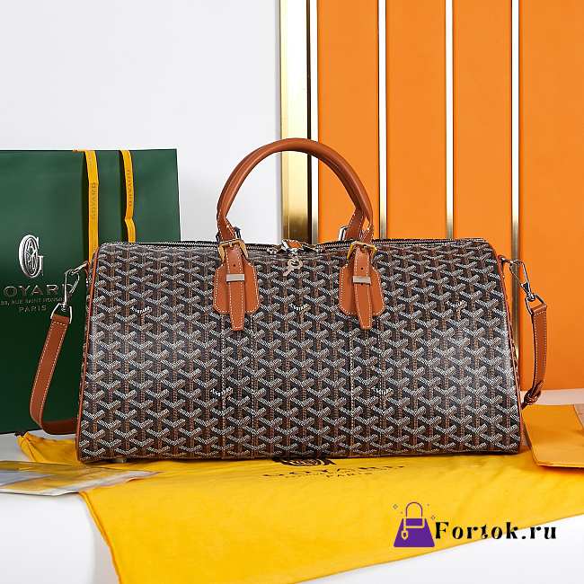 Fortok Goyard Boston 50 Brown 49 X 22 x 27 CM - 1