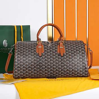 Fortok Goyard Boston 50 Brown 49 X 22 x 27 CM