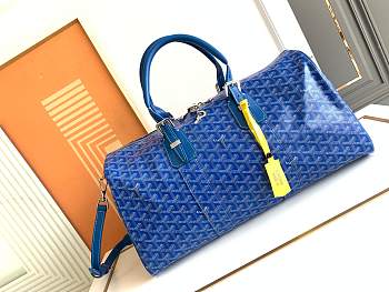 Fortok Goyard Boston 45 Blue 49 X 22 x 27 CM