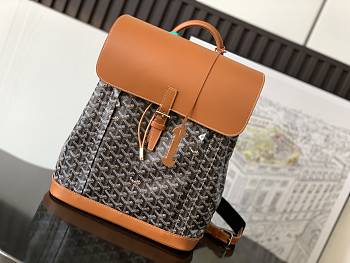 Fortok Goyard Pre-owned 2020s Alpin mm Backpack - Brown 39 x 15.5 x 32 cm 