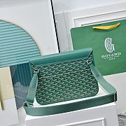 Fortok Goyard Coursier Messenger Bag Green 32 × 4 × 25 cm - 4