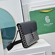 Fortok Goyard Coursier Messenger Bag Black 32 × 4 × 25 cm - 3