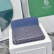 Fortok Goyard Coursier Messenger Bag Blue 32 × 4 × 25 cm - 3
