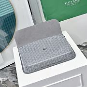 Fortok Goyard Coursier Messenger Bag Grey 32 × 4 × 25 cm - 6