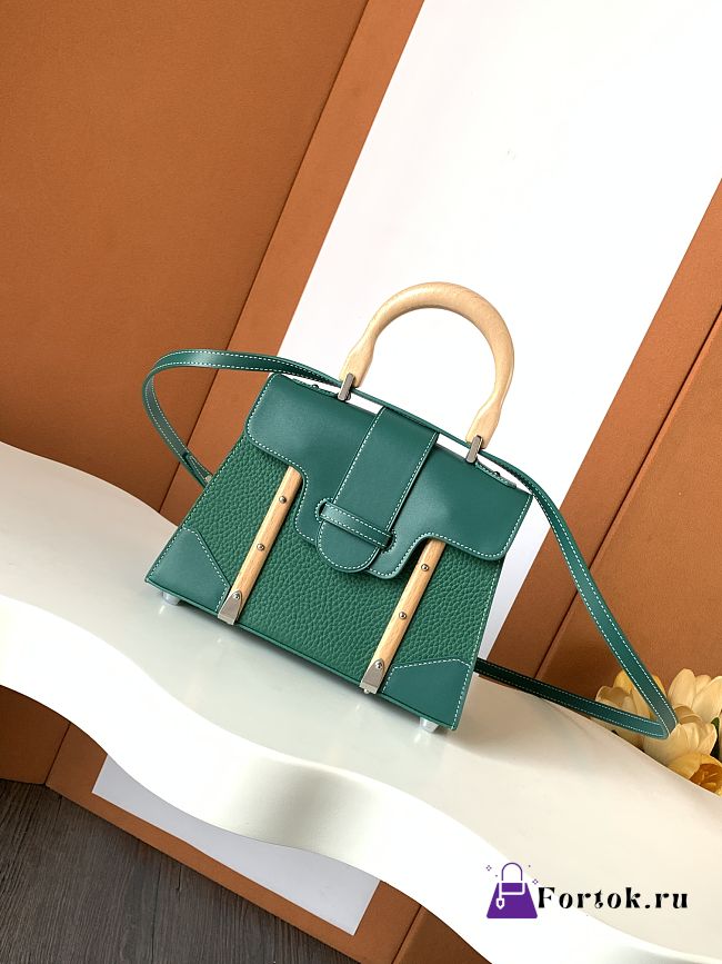 Fortok Goyard Saigon Mini Green 15 x 7.5 x 20 cm - 1