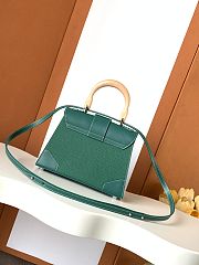 Fortok Goyard Saigon Mini Green 15 x 7.5 x 20 cm - 6