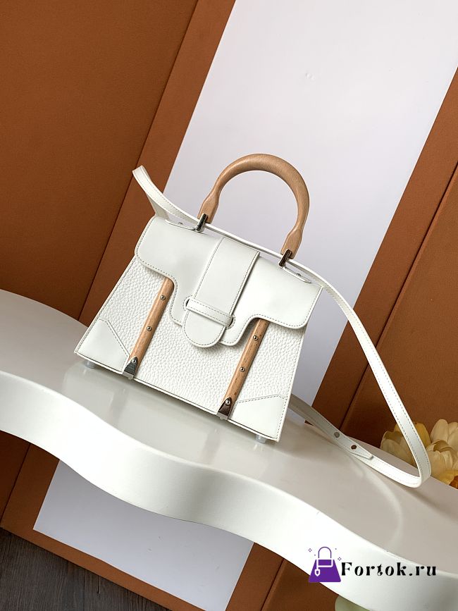 Fortok Goyard Saigon Mini White 15 x 7.5 x 20 cm - 1