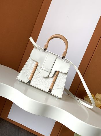 Fortok Goyard Saigon Mini White 15 x 7.5 x 20 cm