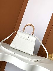 Fortok Goyard Saigon Mini White 15 x 7.5 x 20 cm - 6