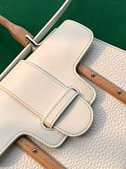 Fortok Goyard Saigon Mini White 15 x 7.5 x 20 cm - 5
