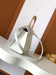 Fortok Goyard Saigon Mini White 15 x 7.5 x 20 cm - 4