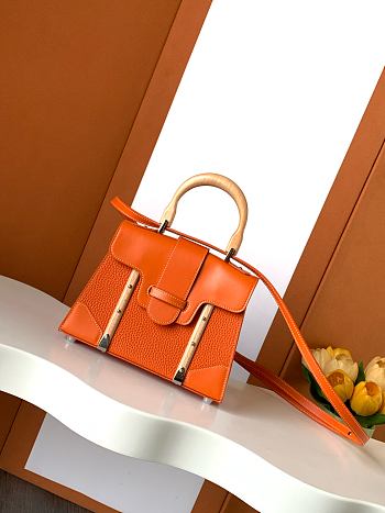 Fortok Goyard Saigon Mini Orange 15 x 7.5 x 20 cm