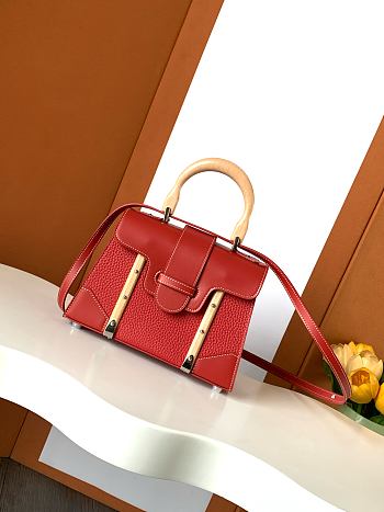 Fortok Goyard Saigon Mini Red 15 x 7.5 x 20 cm