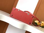 Fortok Goyard Saigon Mini Red 15 x 7.5 x 20 cm - 6